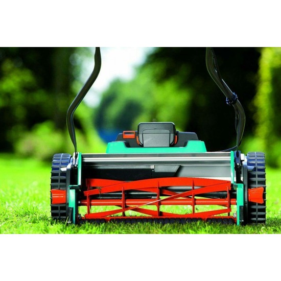Gardena 4025-U 15-Inch 25-Volt 3.2 amp Lithium-Ion Cordless Push Reel Lawn Mower