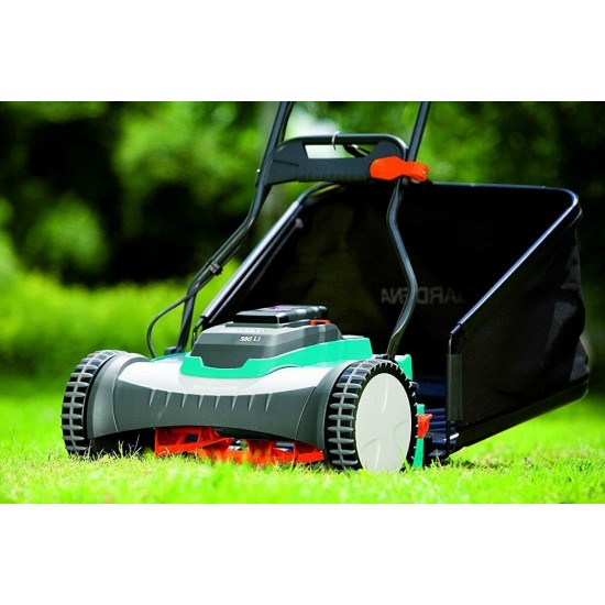 Gardena 4025-U 15-Inch 25-Volt 3.2 amp Lithium-Ion Cordless Push Reel Lawn Mower