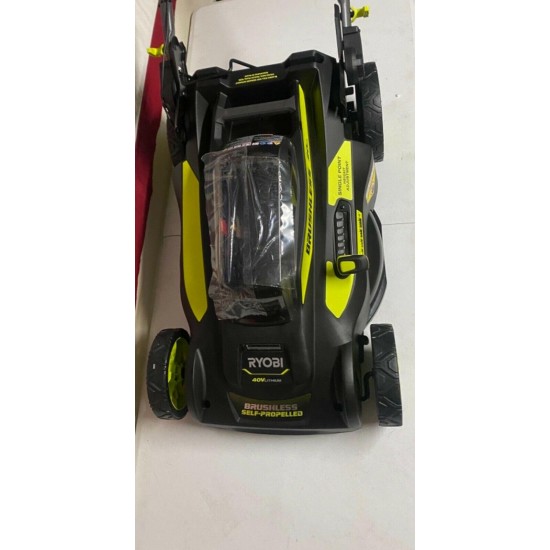 RYOBI 20 in 40Volt Brushless Cordless Self propelled mower(no battery)no charger