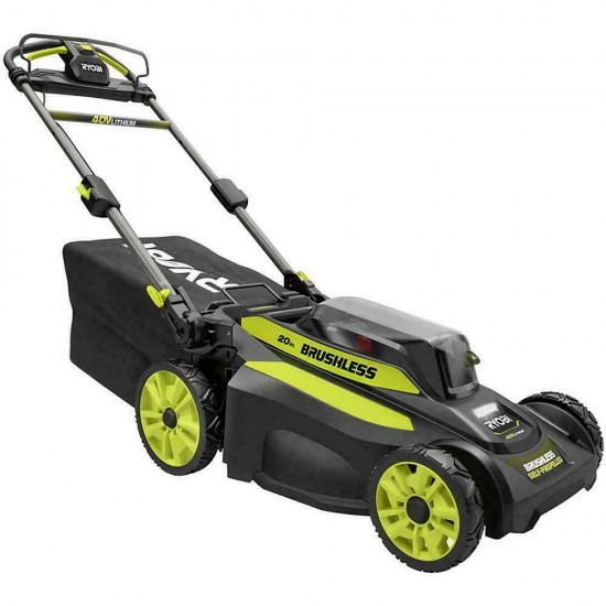 RYOBI 20 in 40Volt Brushless Cordless Self propelled mower(no battery)no charger