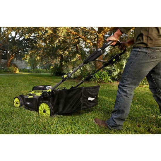 RYOBI 20 in 40Volt Brushless Cordless Self propelled mower(no battery)no charger