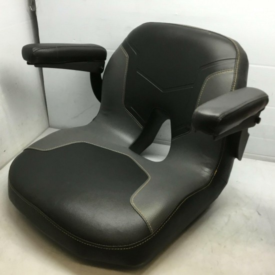 座椅 King sk120 双色割草机座椅带衬垫扶手，口音拼接