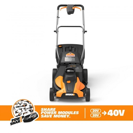 WORX WG744 2X20V PowerShare 17