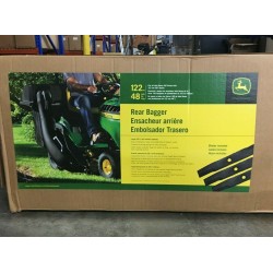 John Deere Dual-Bagger Kit for 100 Series 48 inch Deck Tractors BG20777