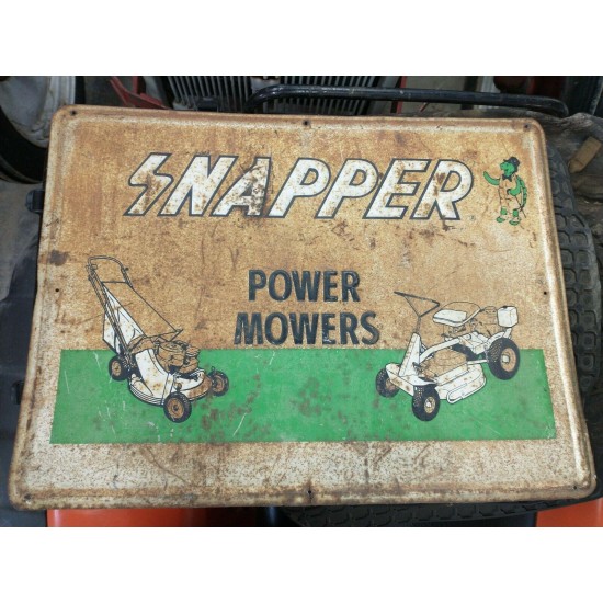 Vintage 1960's Snapper Lawn Mower Sign