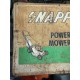 Vintage 1960's Snapper Lawn Mower Sign