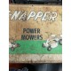 Vintage 1960's Snapper Lawn Mower Sign