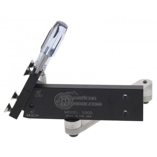 Model 5000 Lawn Mower Blade Sharpener for Straight Mulching and Standard