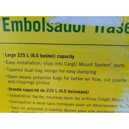 John Deere Dual-Bagger Kit for 100 Series 42 inch Deck Tractors BG20776