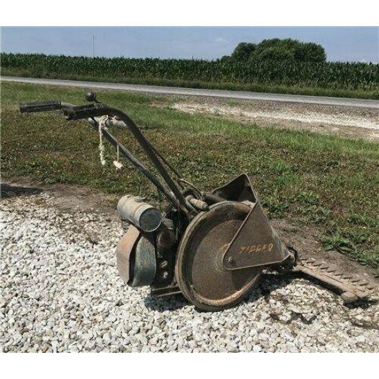 Toro Zipper Lauson RSC-793 Walk Behind Sickle Bar Mower, Vintage Garden Tractor