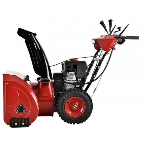 埃美柯 28 in。 252cc 两个-stage 电机、反冲启动燃气除雪机/投掷器全新