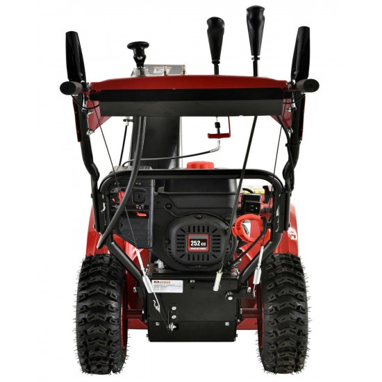 埃美柯 28 in。 252cc 两个-stage 电机、反冲启动燃气除雪机/投掷器全新