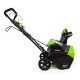 Pro 60-Volt 20 In. Single-Stage Cordless Electric Snow Blower With 6.0 Ah Batter