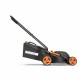 Worx WG779 40 Volt 14 Inch Electric Lawn Mower with Mulching and Intellicut