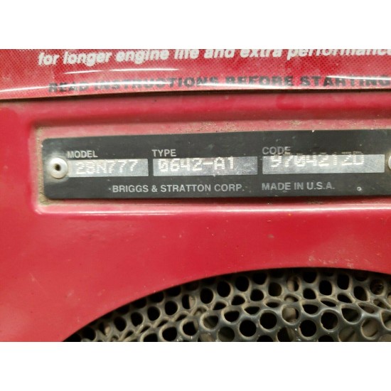 14.5 Briggs & Stratton hp OHV 垂直轴割草机的引擎 28n777 0642-a1