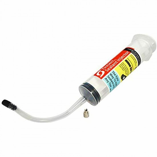 Lawn Mower Tire Sealant - Flat Protection Kit With Injector Garden & Outdoor