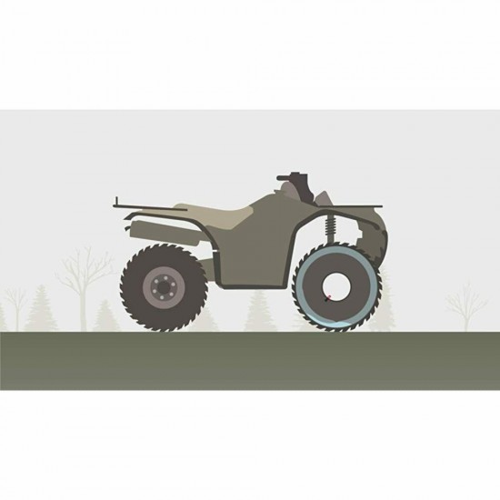 Lawn Mower Tire Sealant - Flat Protection Kit With Injector Garden & Outdoor