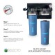 Whole House Ultra-Filtration Water Filter System 14 in. High-Capacity Heavy-duty
