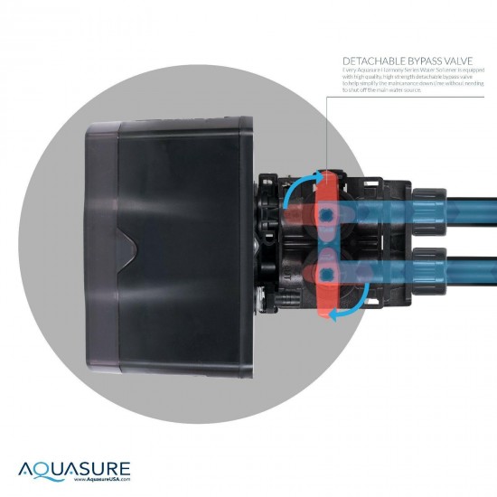 Aquasure Harmony Series Water Softener w/ Digital Control Head - 64,000 Grain