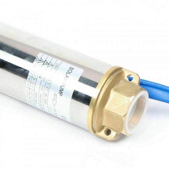 3'' FARM RANCH SOLAR SUBMERSIBLE WATER PUMP BORE HOLE DEEP WELL PUMP NEW USA!