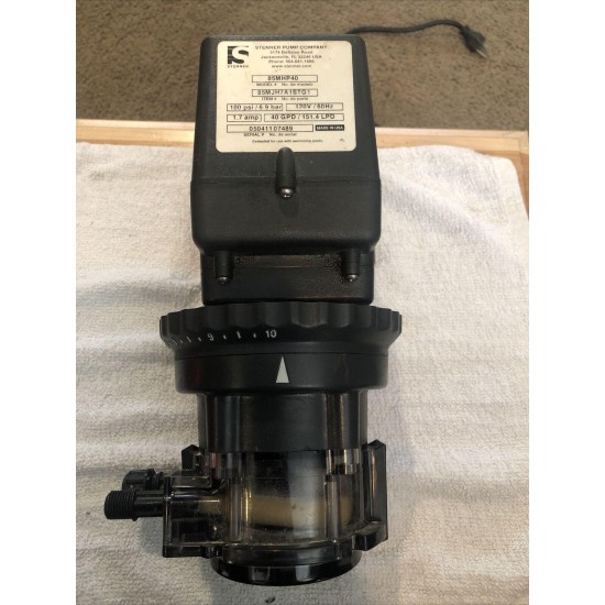 Stenner Single Head Adjustable Output Pump 85MHP40 “USED”