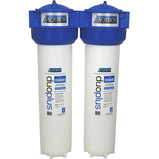 Aquios® DuoPlus™ DS600 Salt Free Water Softener & Filter System
