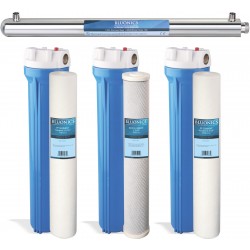 BLUONICS WHOLE HOUSE & WELL WATER SYSTEM 55W UV ULTRAVIOLET 2.5