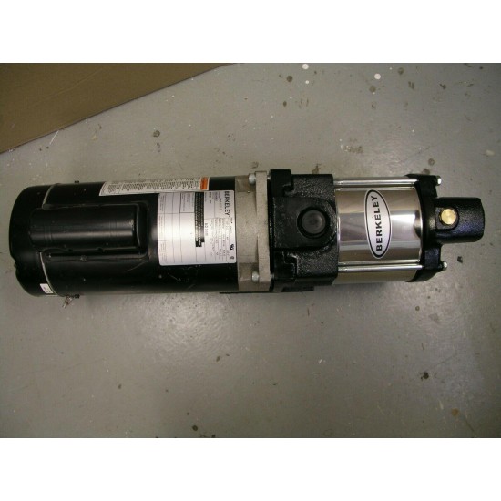 High Pressure Volume , 4 Stage Jet Pump, Berkeley B82456 SSHM Series Irrigation