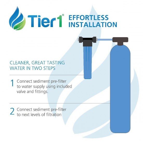 Tier1 Essential Certified Series Whole House Water Filtration System