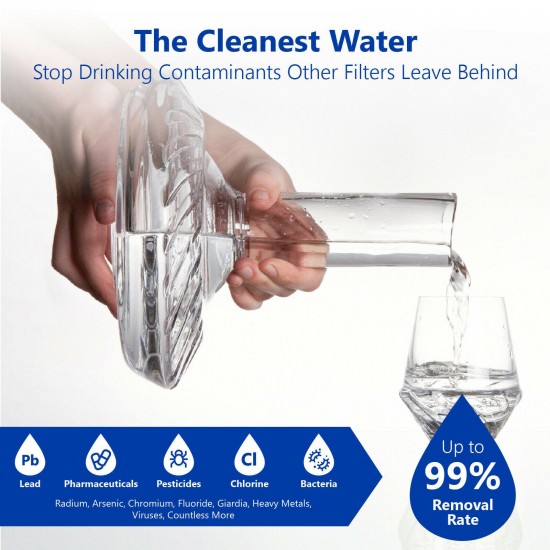 600 GPD Commercial Reverse Osmosis Water Filtration System 5 Stage High Capacity