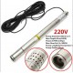 Water Pump Deep Well 180ft 8GPM IP68 220V 370W 50mm Submersible Bore 0.5 HP