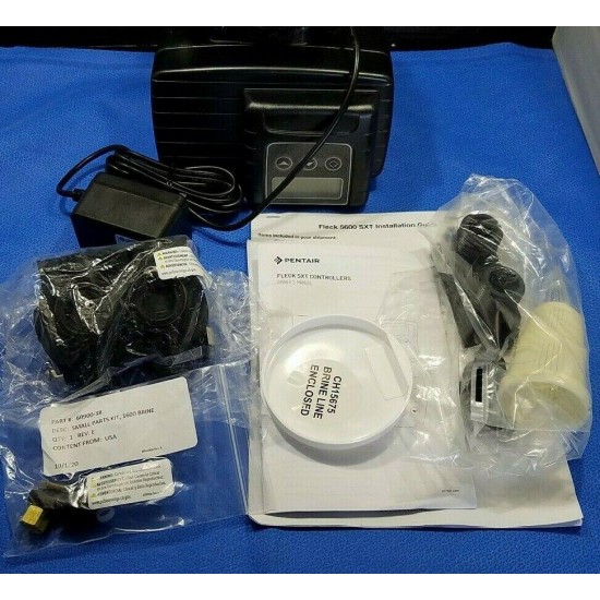 Fleck 5600SXT AIO Digital Air Injection Oxidation Control Valve + New Basin