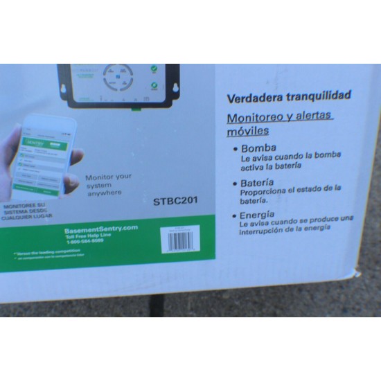 Zoeller Basement Sentry Battery Backup Combo STBC201A - NEW - SEALED