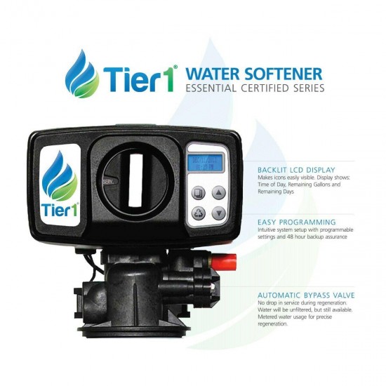 Tier1 Essential Certified Series 48,000 Grain High Efficiency Digital Water Sof