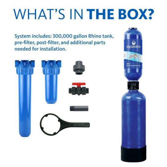 Rhino Series Whole House Water Filtration System 20