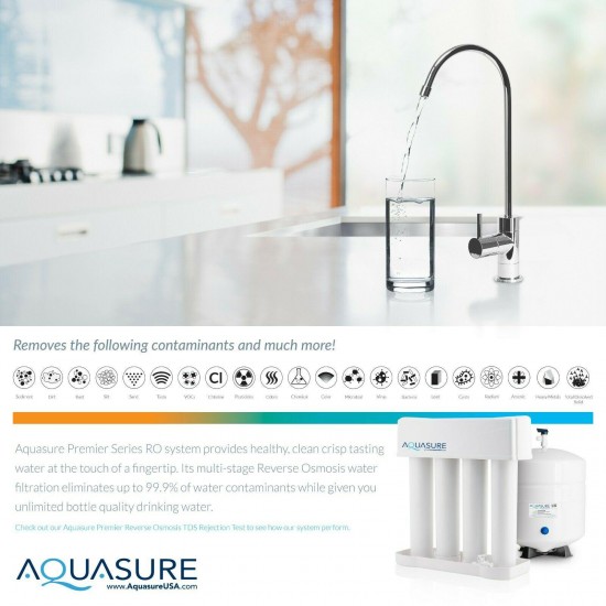 Aquasure Water Softener 48,000 Grain / Reverse Osmosis System - 75 GPD Bundle