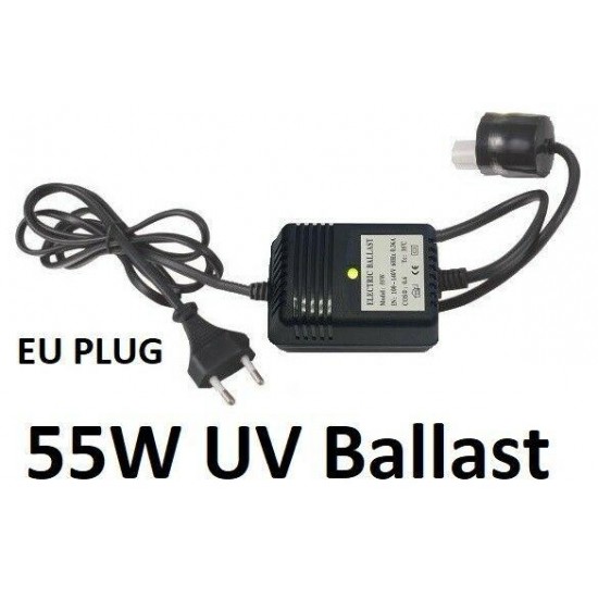 200 - 240V Ultraviolet Light Water Purifier Whole House UV Sterilizer 55W 12 GPM