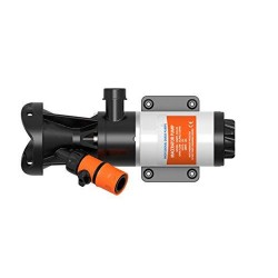 SewerFlo Quick Release RV Macerator Pump - 12V, 12GPM RV Dump Station Mount