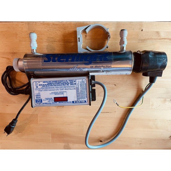 BA-ICE-S Water filtration controller + Sterilight Silver Disinfectant lamp (new)