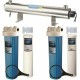 Bluonics 110W UV Ultraviolet Sediment & Carbon Well Water Filter Purifier 24 GPM