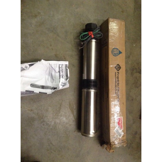 Pump,Deep Well,2 Wire,10GPM, 3/4HP, 230V DAYTON 1LZU7
