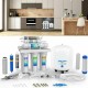 Alkaline Reverse Osmosis Water Filtration System Extra free 10 Replace Filters