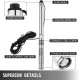 Submersible Well Pump 630FT 42GPM 230V 3HP Deep Stainless Steel Water Pump