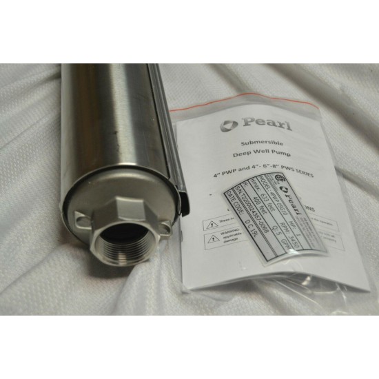 New Pearl Submersible Pump 5 GPM 1 HP 230 Volts 4PWP05G10