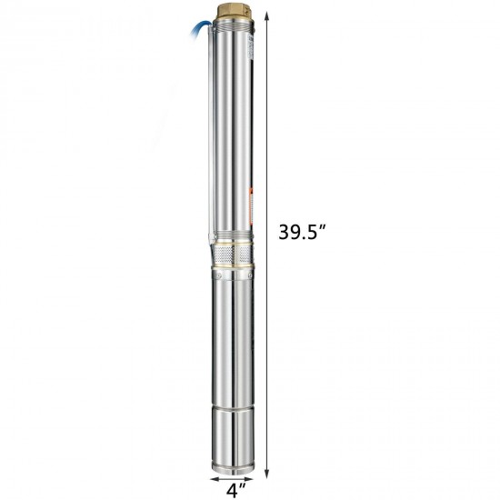 Deep Well Submersible Pump, 4