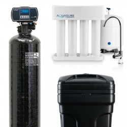 Aquasure Water Softener 32,000 Grain / Reverse Osmosis System - 75 GPD Bundle