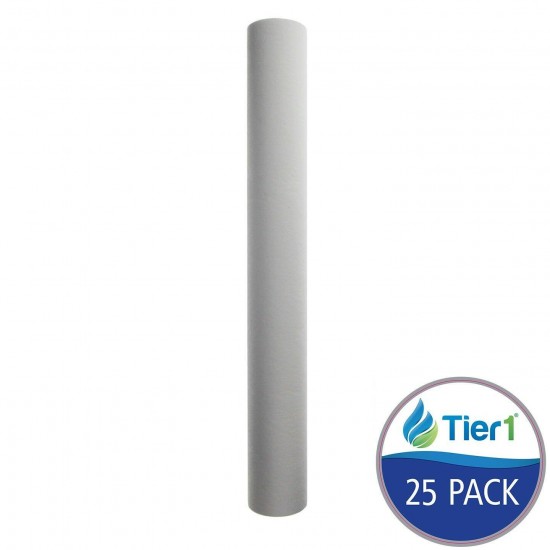Fits Pentek PD-10-20 Comparable 10 Micron 20x2.5 Sediment Water Filter 25 Pack