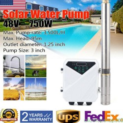 DC 48V 750W High Pressure Solar Water Pump 3