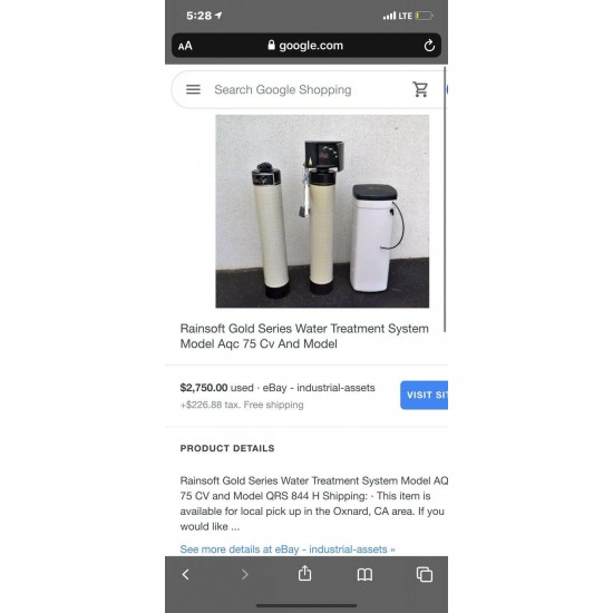 whole house water softener system