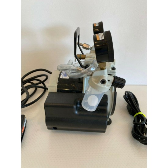 Welch Vacuum 2546B-01 Dry Piston Pump Single Head 115V With Warranty